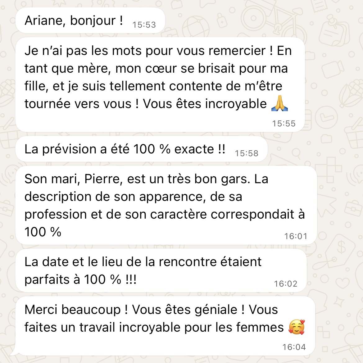 Avis de Rita Martel